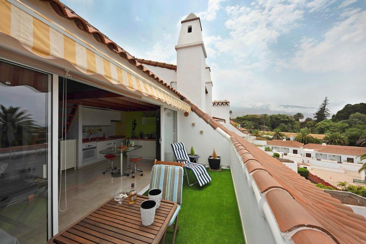 Atico Sunset Loft Terraza Y Piscina Apartment ปูแอร์โตเดลาครูซ ภายนอก รูปภาพ
