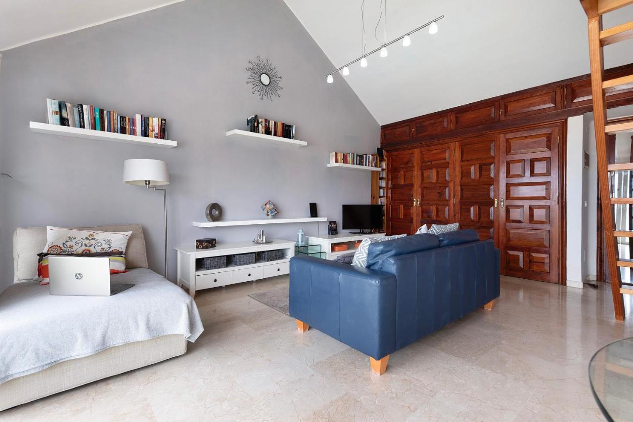 Atico Sunset Loft Terraza Y Piscina Apartment ปูแอร์โตเดลาครูซ ภายนอก รูปภาพ