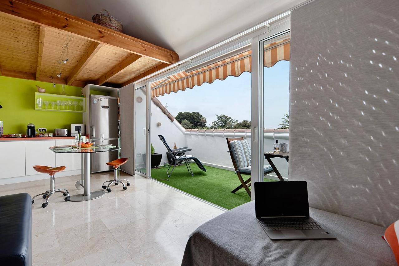 Atico Sunset Loft Terraza Y Piscina Apartment ปูแอร์โตเดลาครูซ ภายนอก รูปภาพ