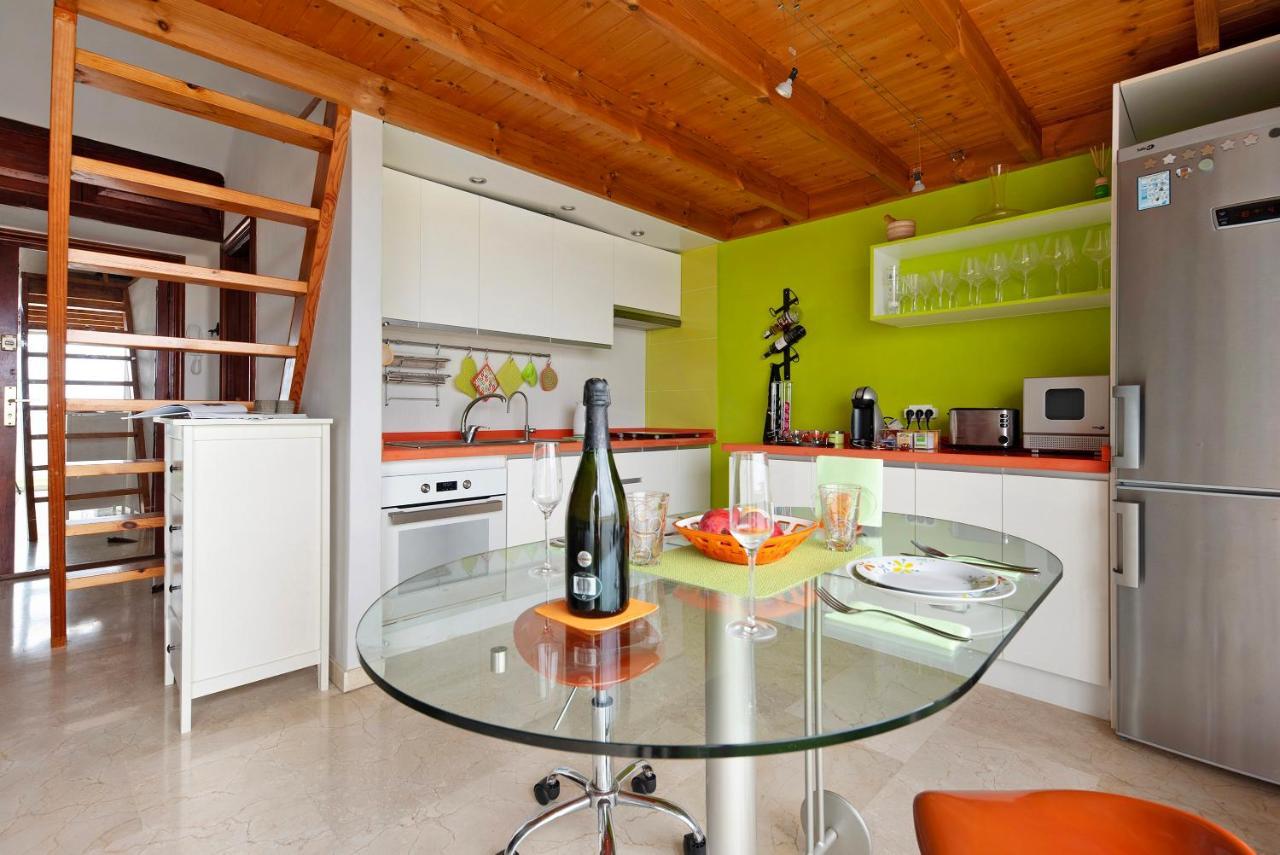 Atico Sunset Loft Terraza Y Piscina Apartment ปูแอร์โตเดลาครูซ ภายนอก รูปภาพ
